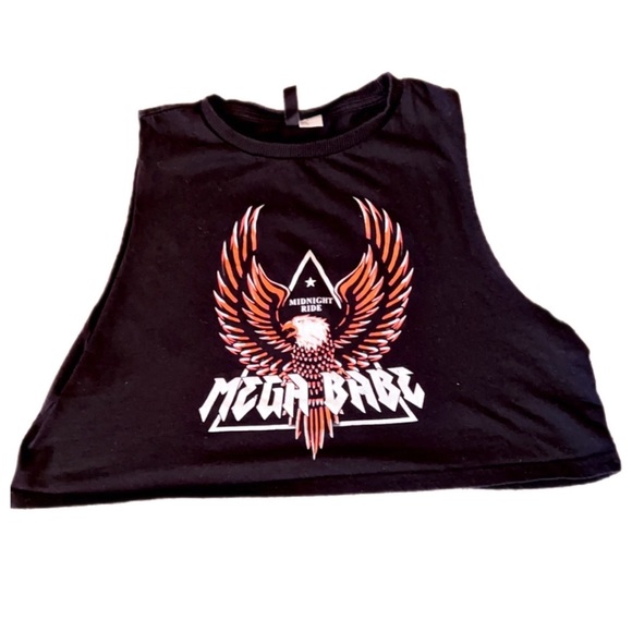 Womens Divided H&M Mega Babe Sexy Crop Top Medium - Picture 1 of 1